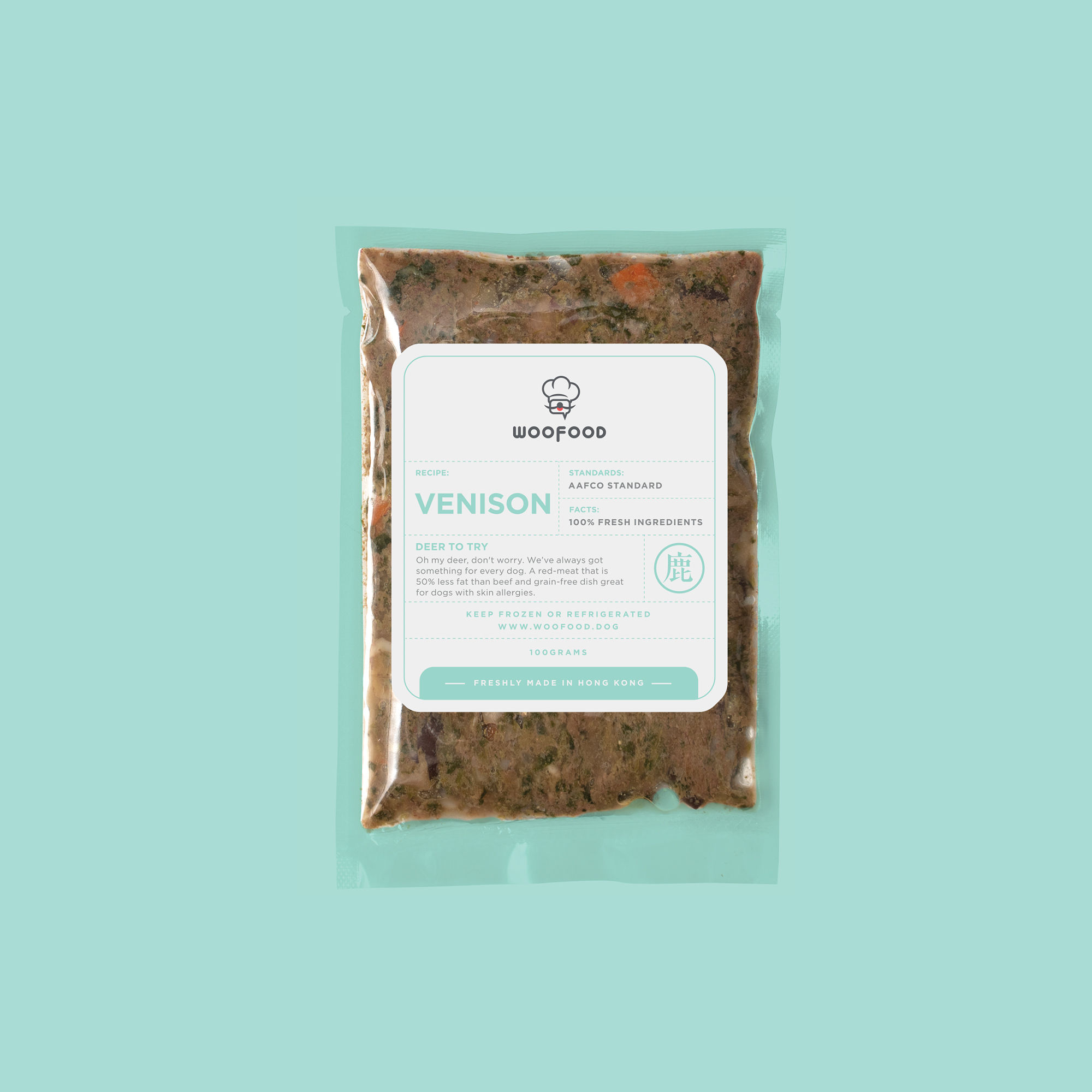 Venison Topper Pack - 100g