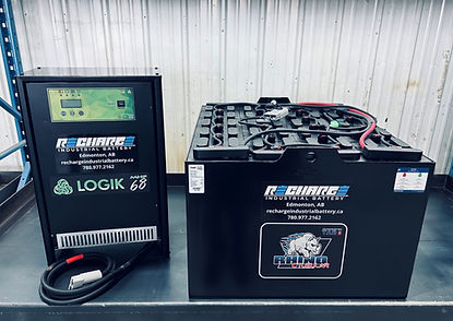 forklift battery and charger