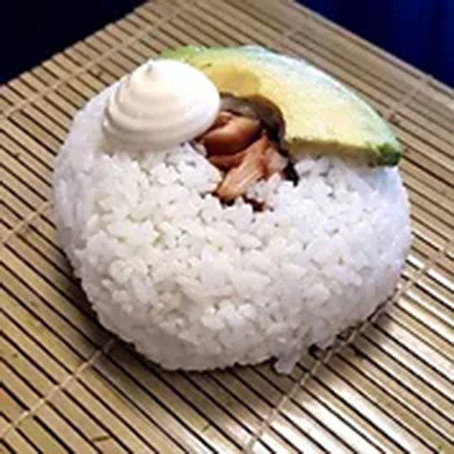 teriyaki salmon rice ball | Hello sushi Main