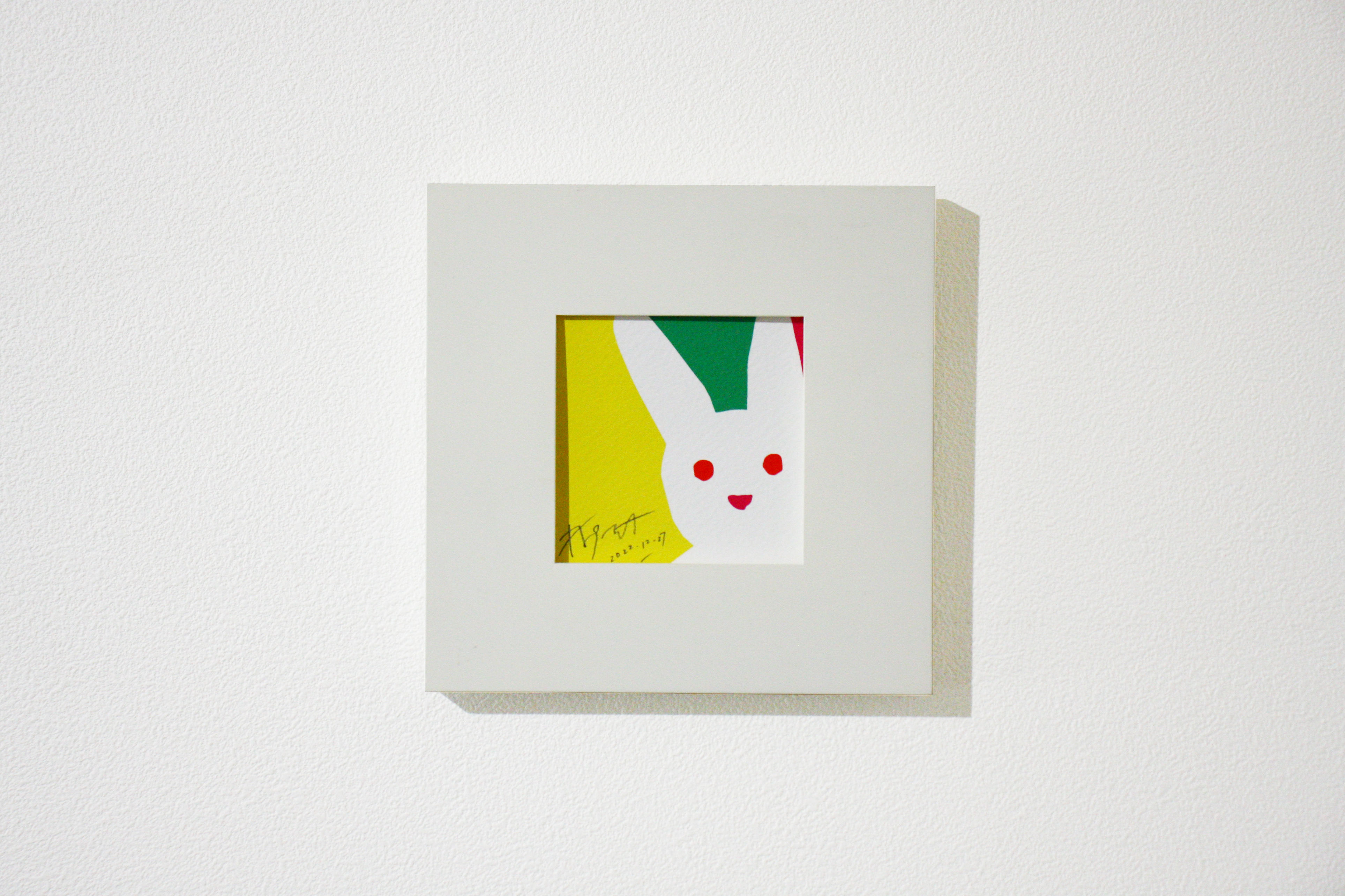 「RABBIT」Artist fine prints・small w/frame