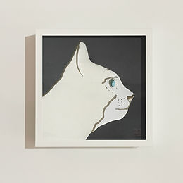 美品】【希少】駒形克己 パンダ 彫紙アート フレーム付き 小さな