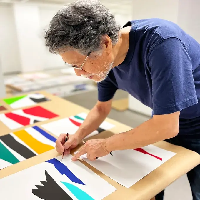 サムネイル： ジークレー版画「OWL」