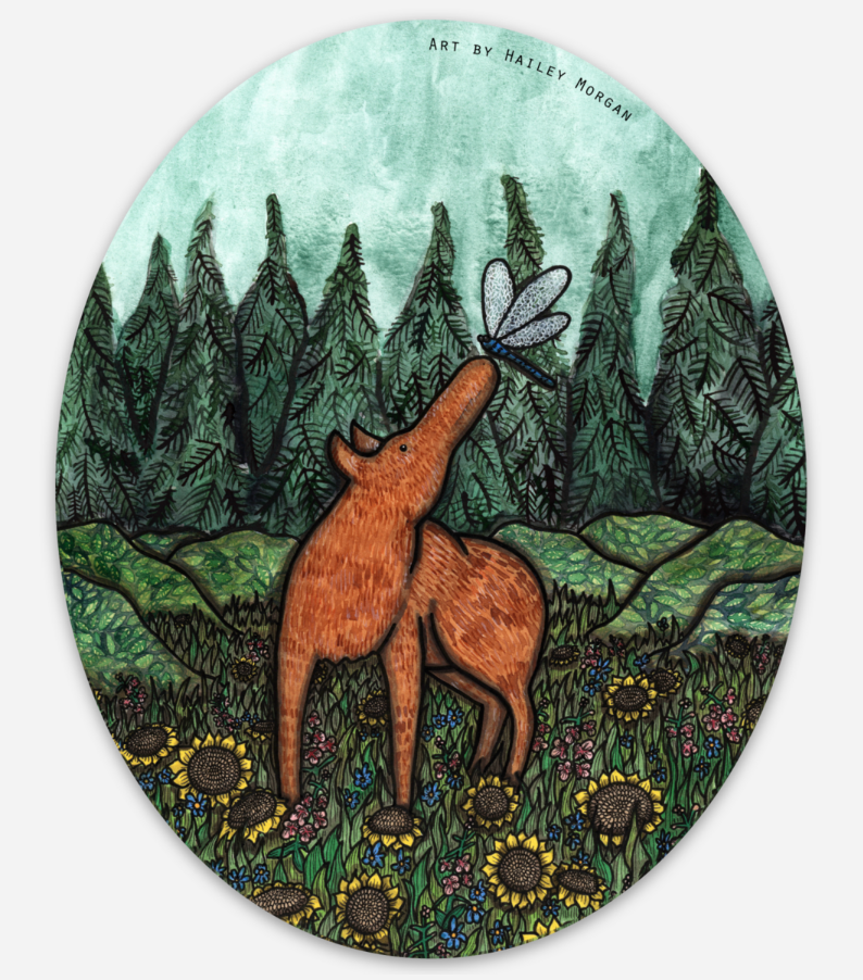 Moose Meadow Sticker Sets of 6 or 24