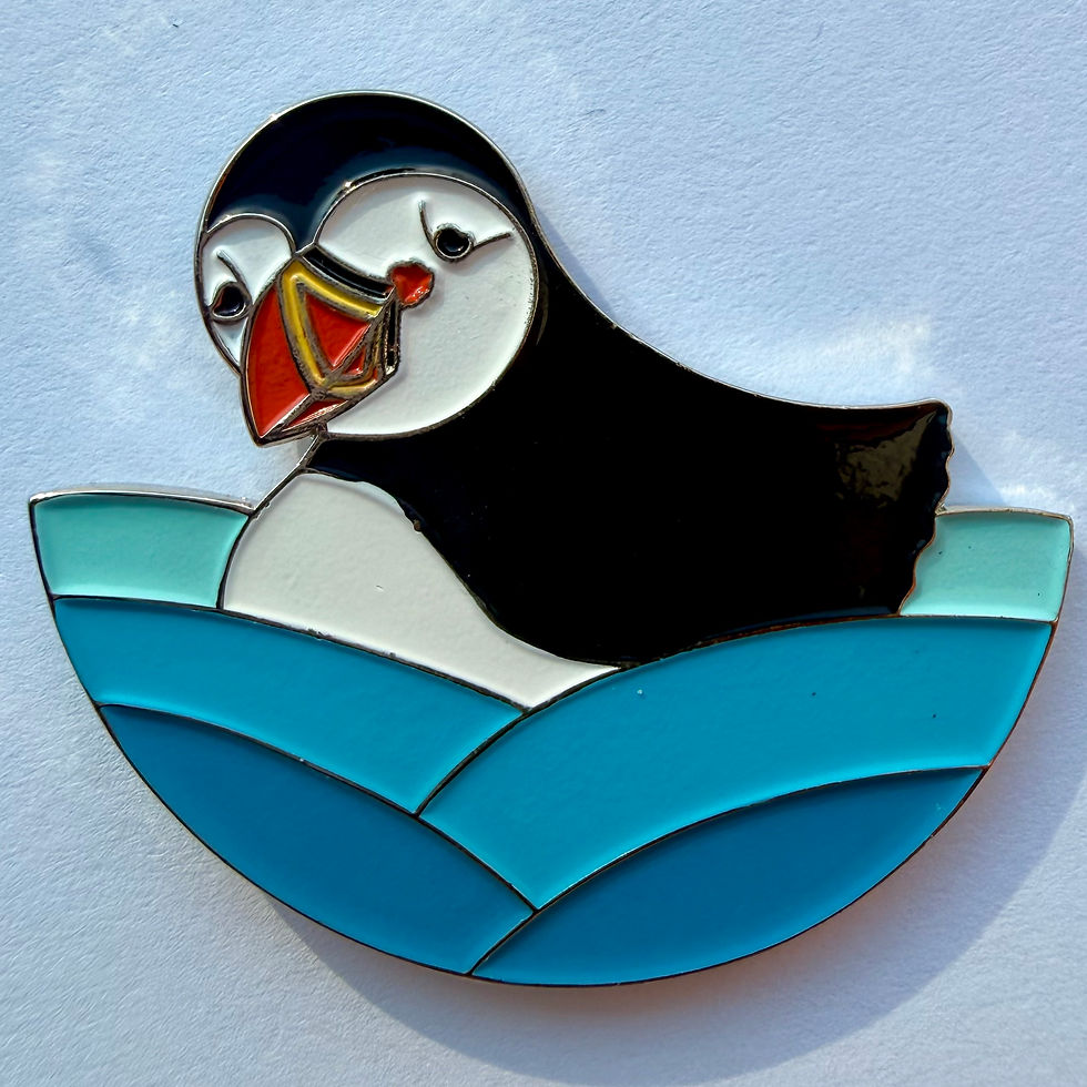 Thumbnail: Puffin Enamel Pin Set of 6