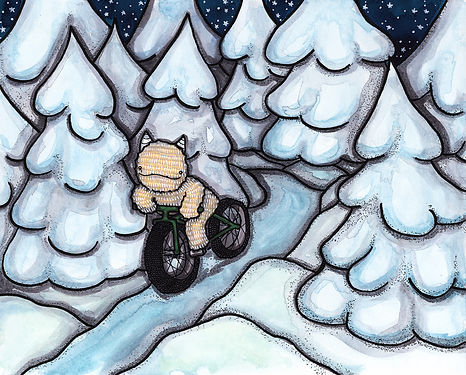 Fat Tire Yeti Print