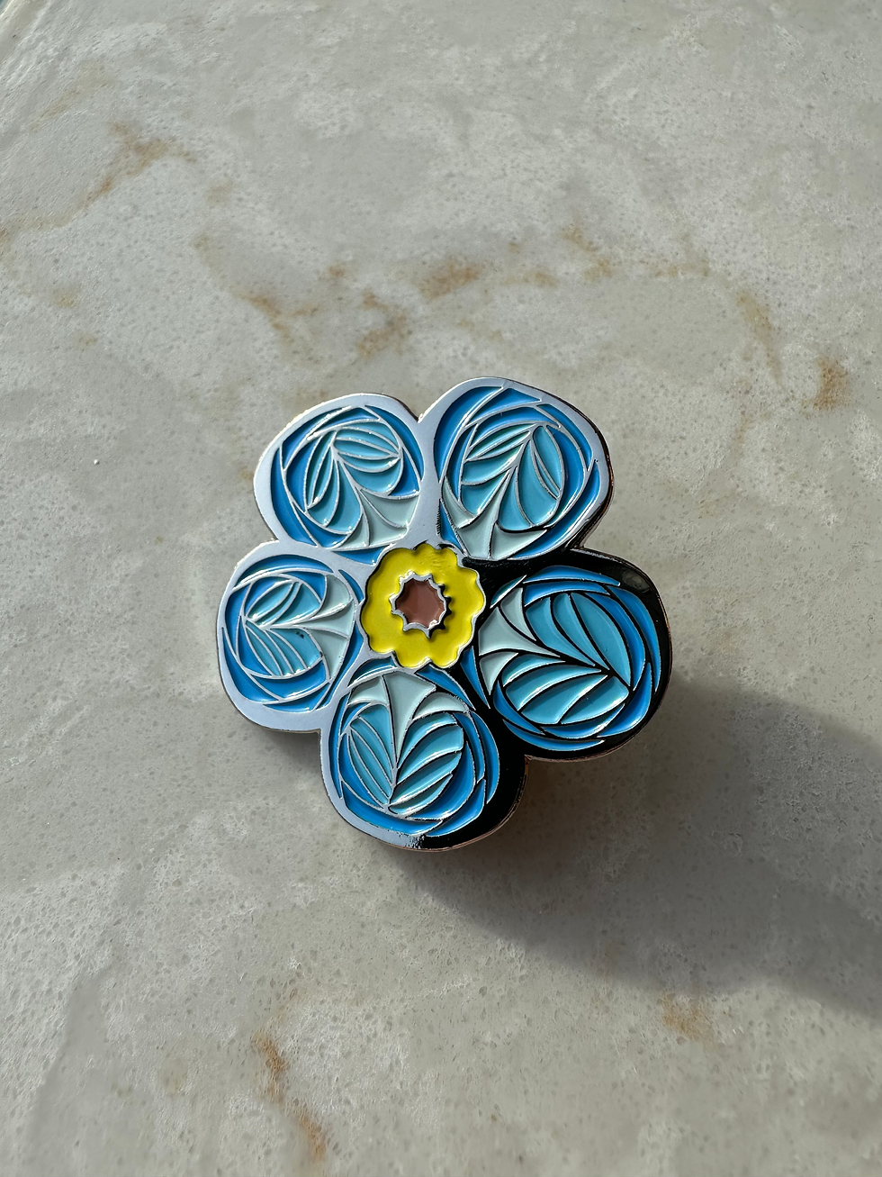 Thumbnail: Forget Me Not Enamel Pin Set of 6