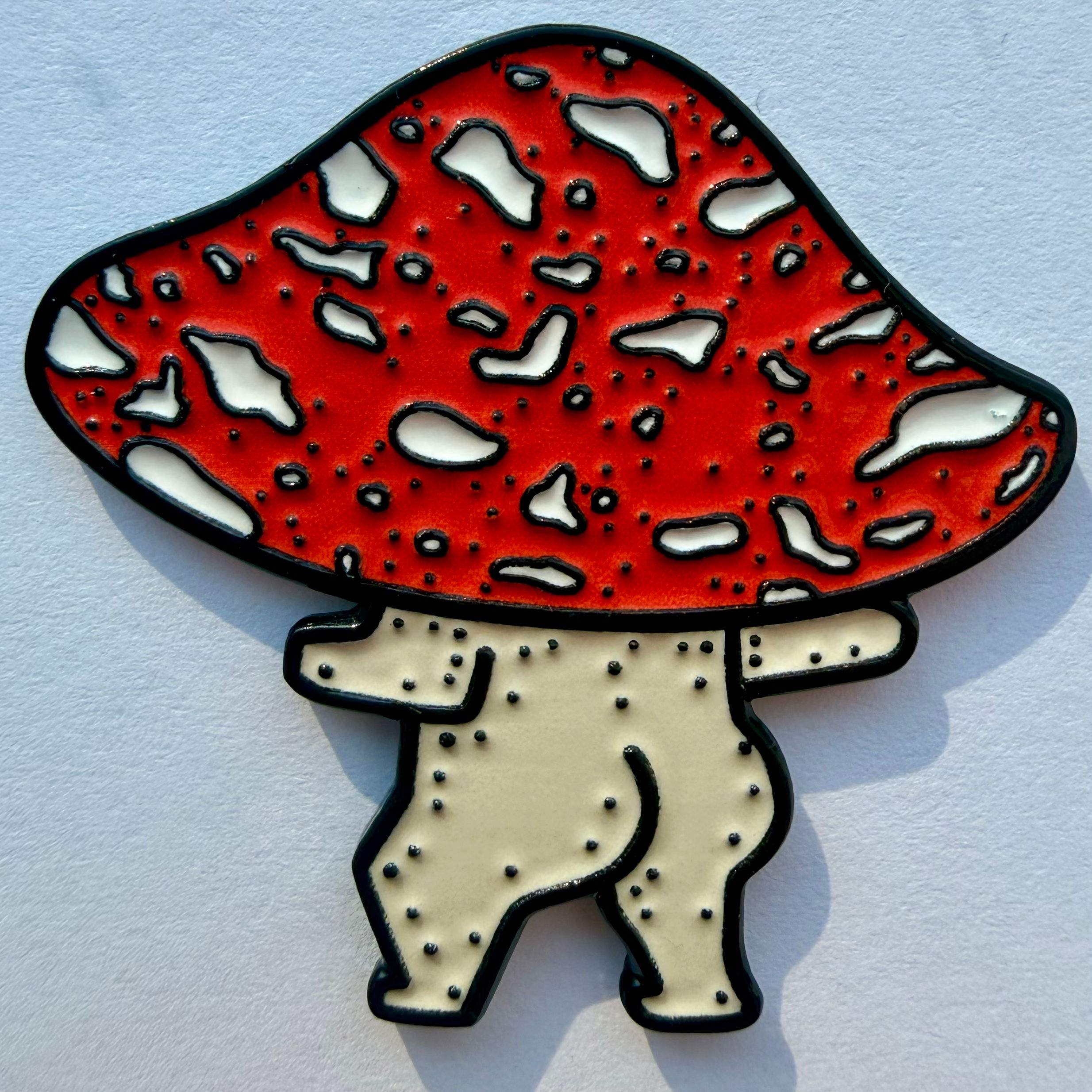 Disco Fun Guy Enamel Pin Set of 6