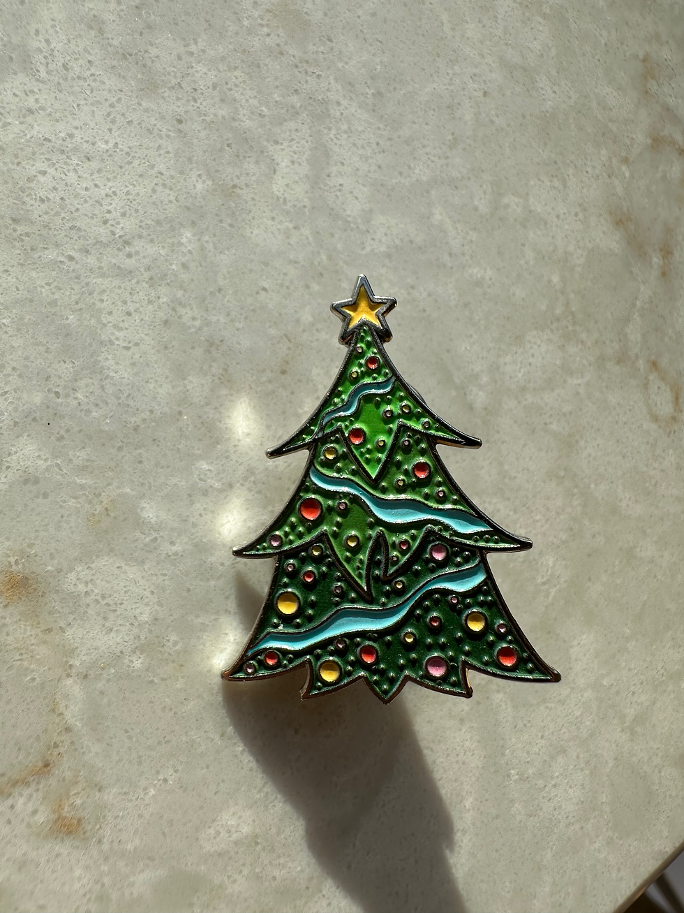Thumbnail: Merry and Bright Enamel Pin