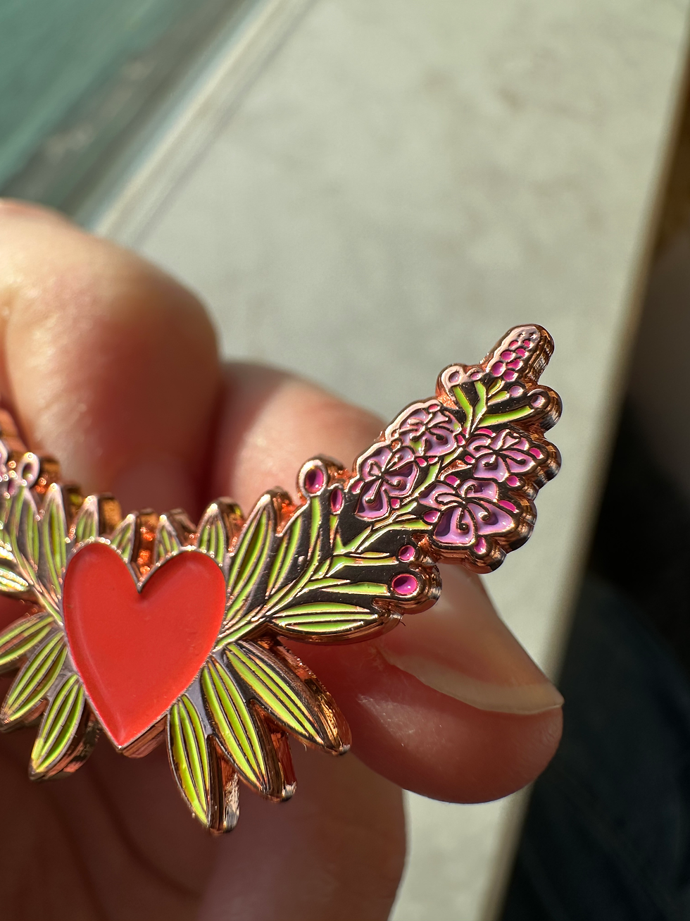 Thumbnail: Fireweed Love Enamel Pin Set of 6