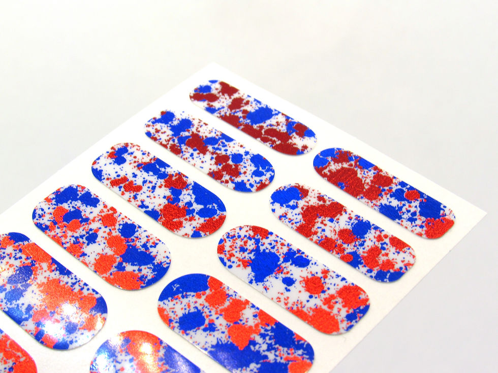Thumbnail: Paint Me Patriotic (Metallic Paint Splatter)