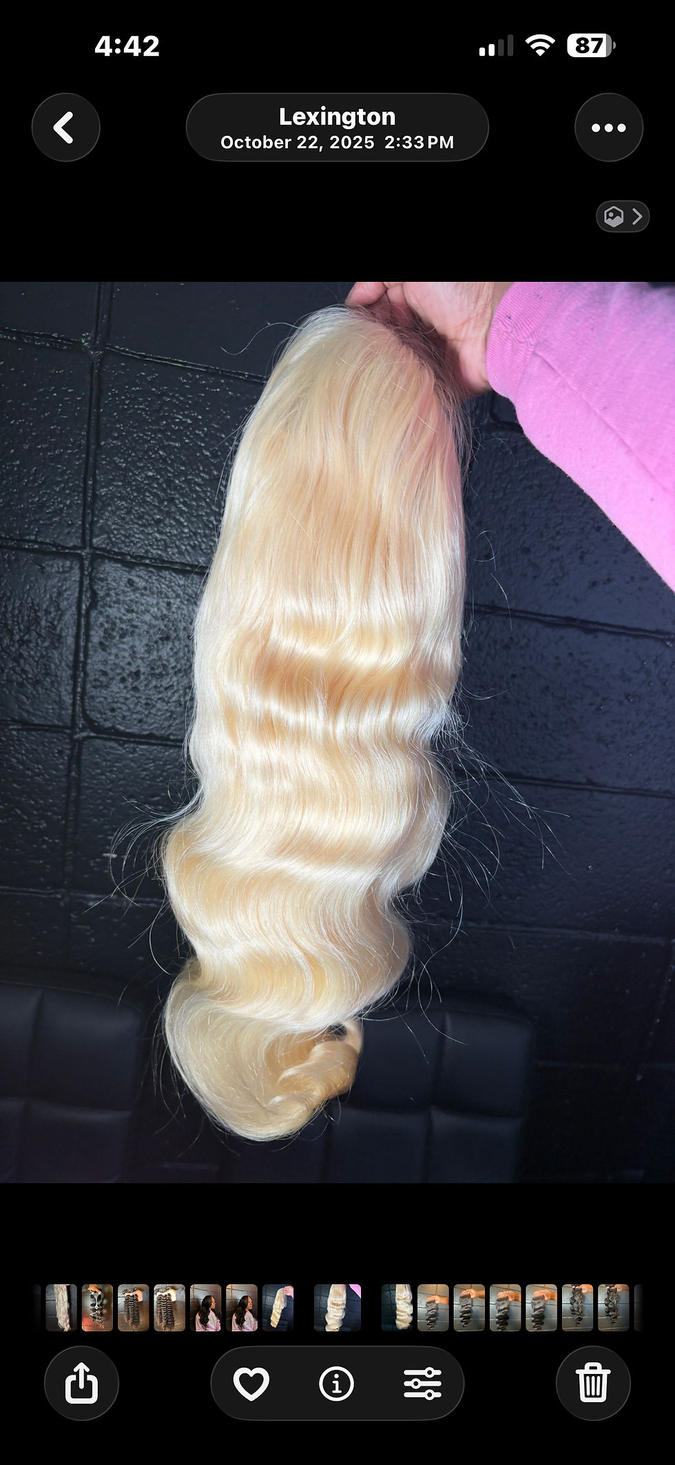 Thumbnail: 613 Hd Lace Wig