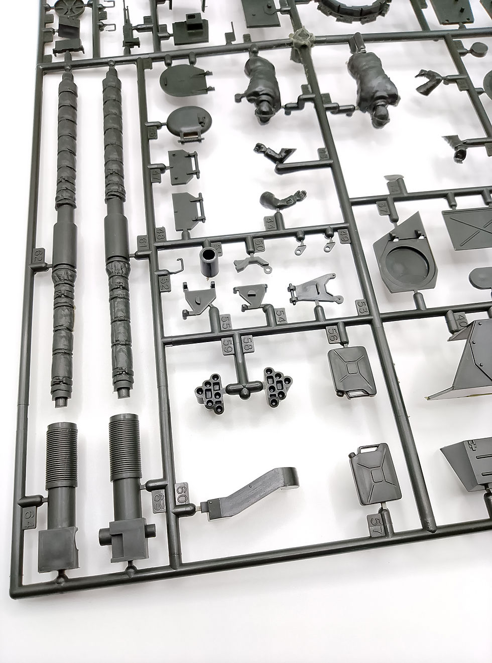 Easy to cut and sand, Tamiya make modelling easy.