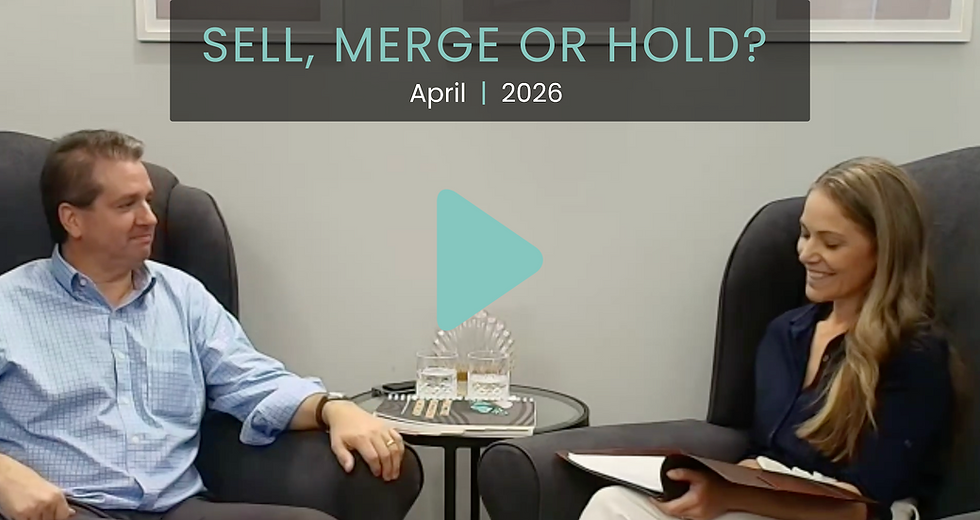 Sell, Merge or Hold your Accounting Practice?