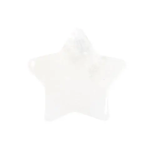 Miniatura: Estrella de Cuarzo Cristal en bolsa