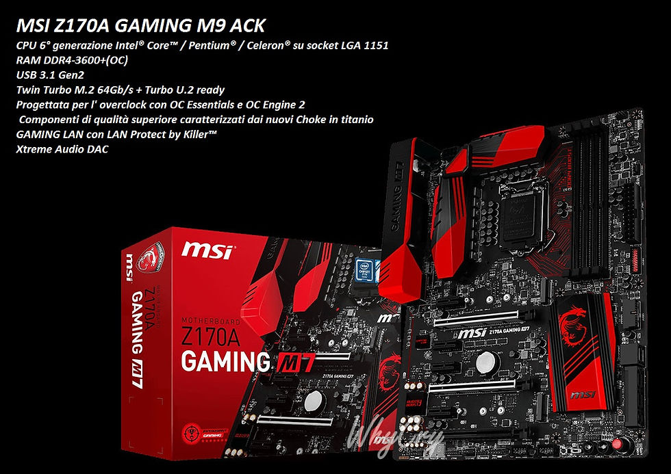 MSi Z170A Gaming