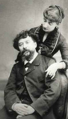 Julia Daudet et Alphonse Daudet
