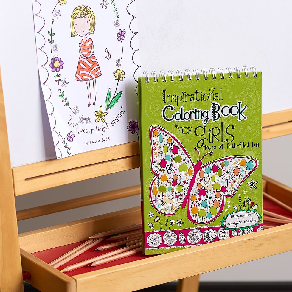 Thumbnail: Revive Your Life – Inspirational Coloring Book for Girls