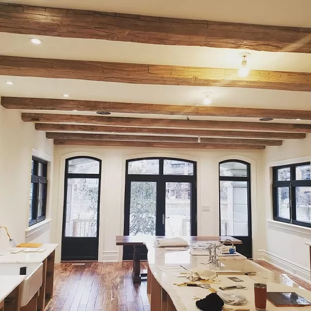 Kitchen with Big Windows