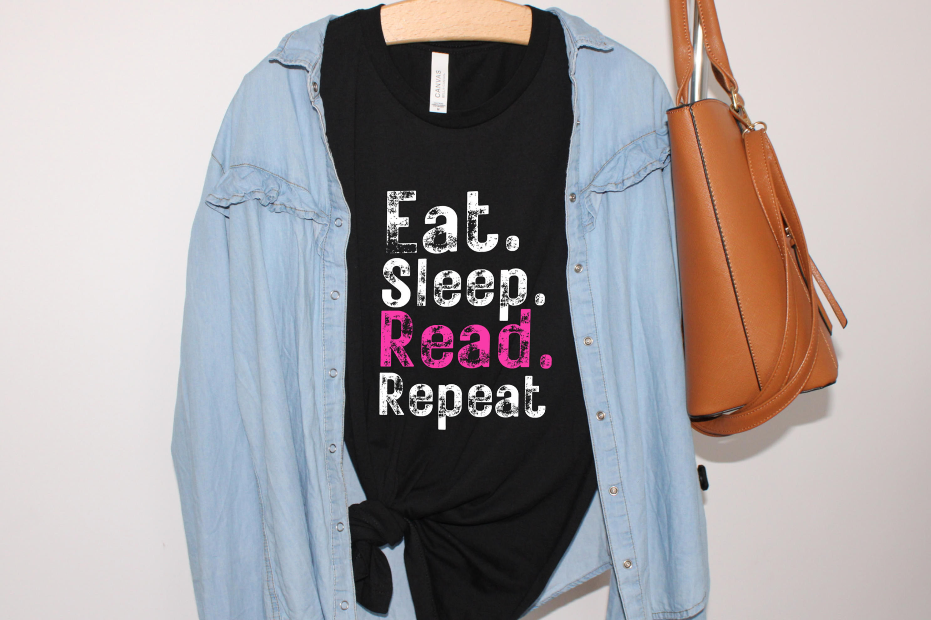 Eat. Sleep. Read. Repeat. T-shirt
