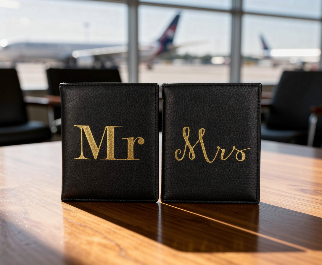Mr & Mrs Passport Set