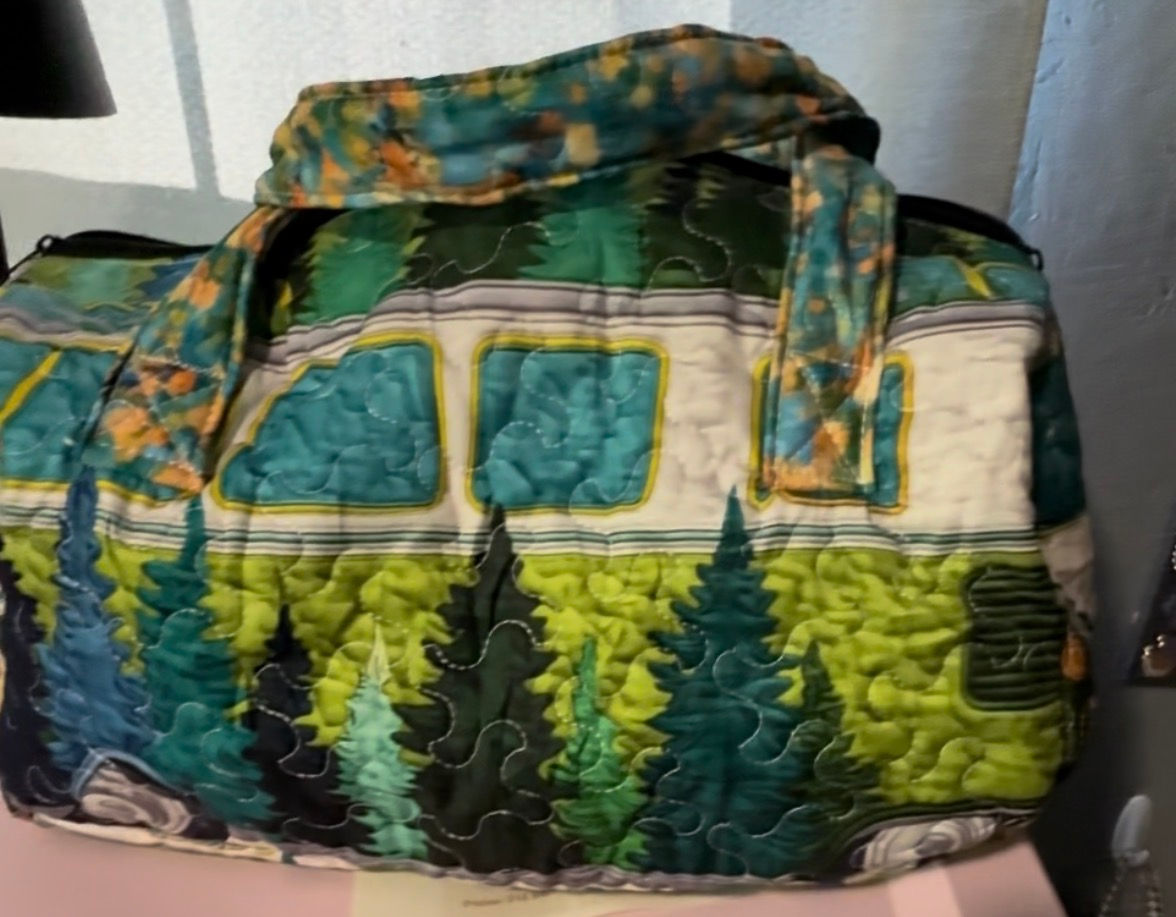 Quilted Duffel Bag