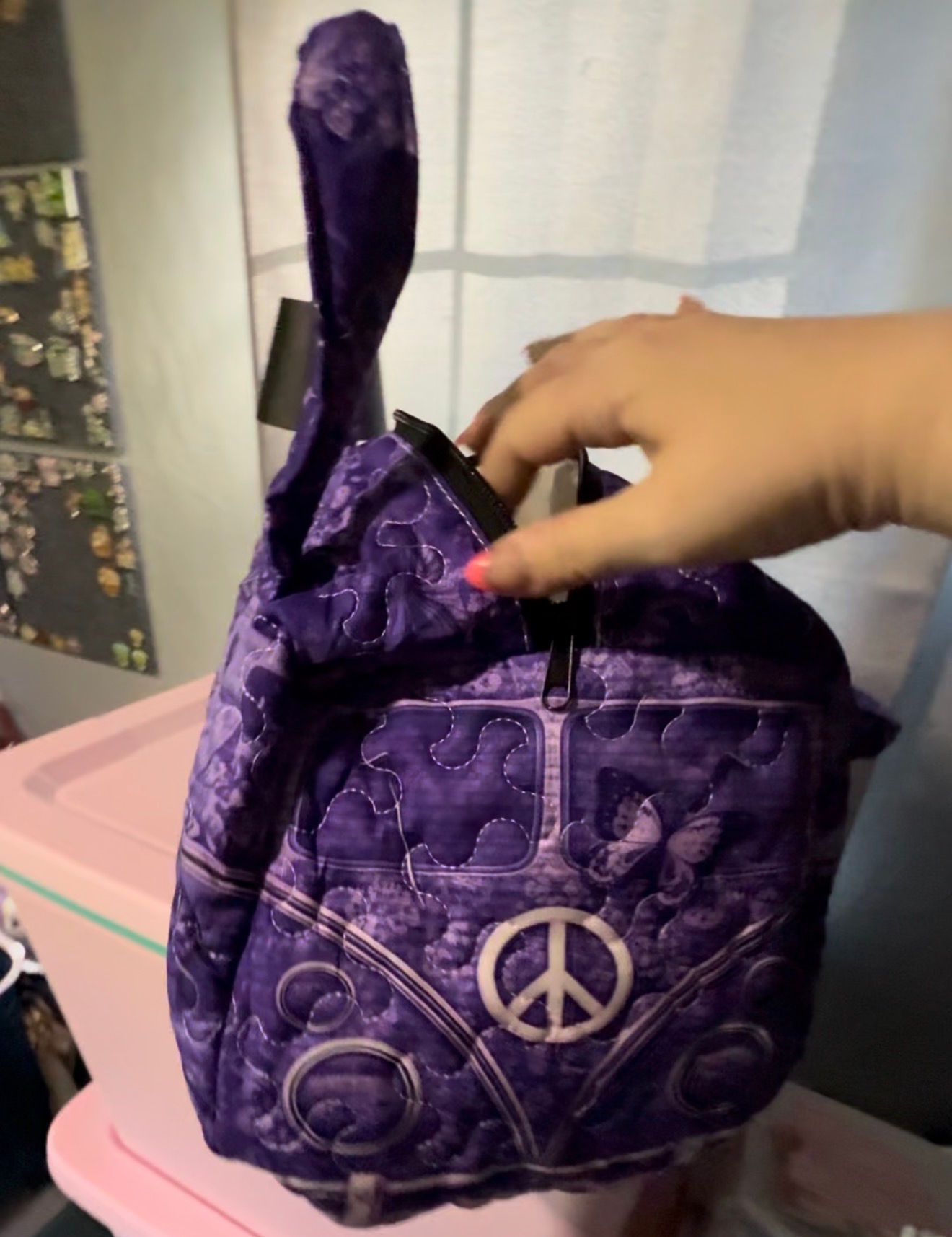 Quilted Duffel Bag