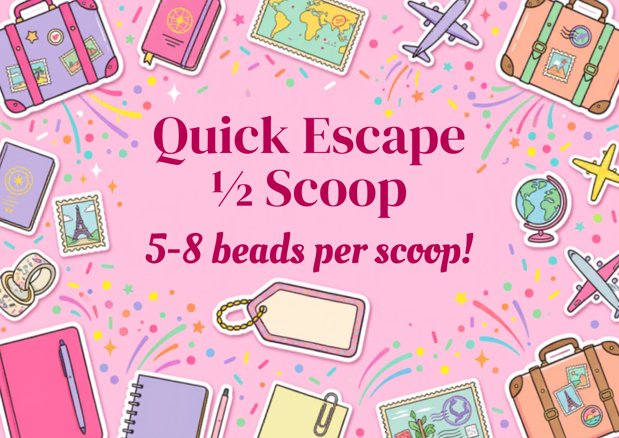 Quick Escape Mystery 1/2 Scoop