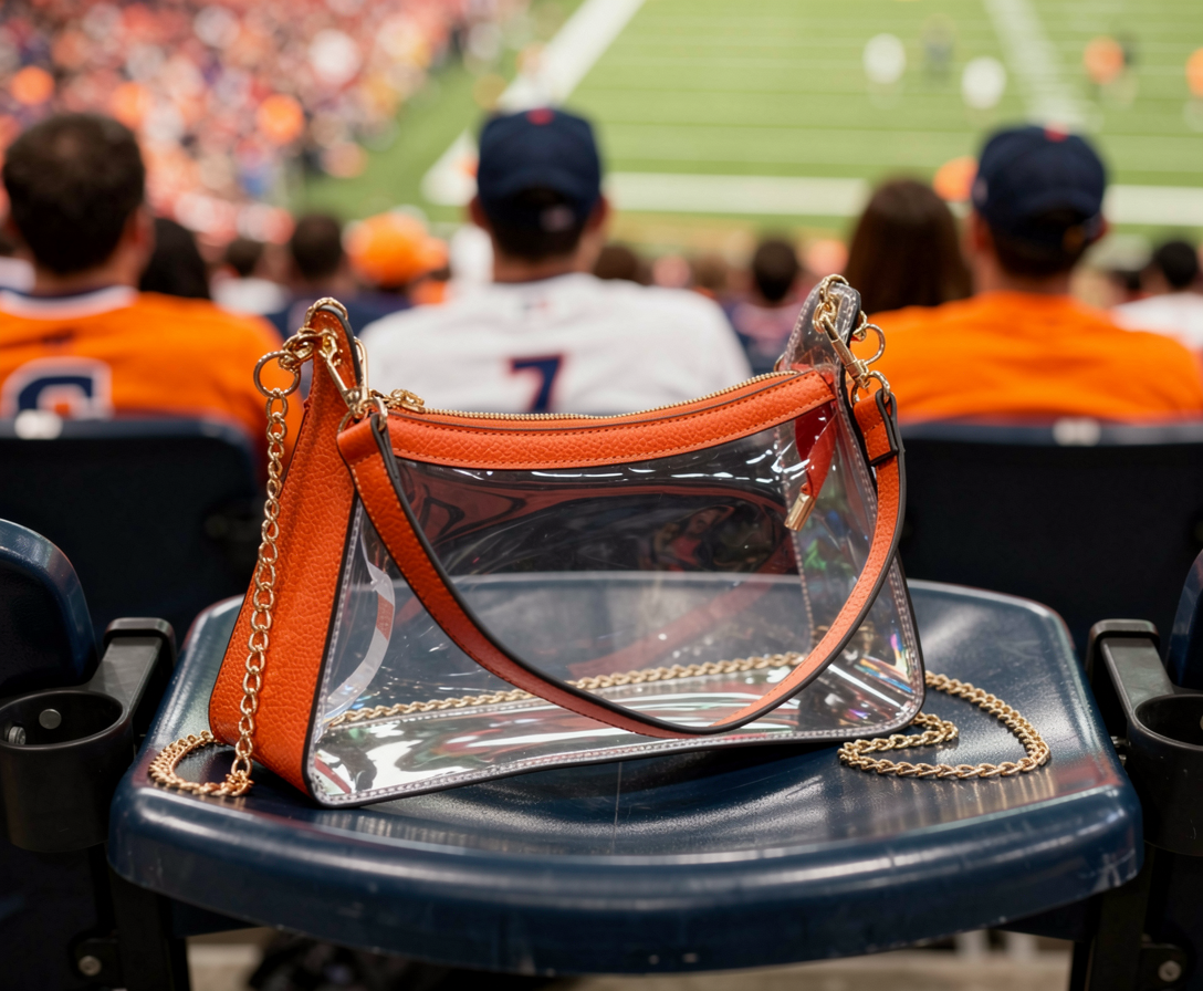Game Day Stadium Clear Satchel Bag