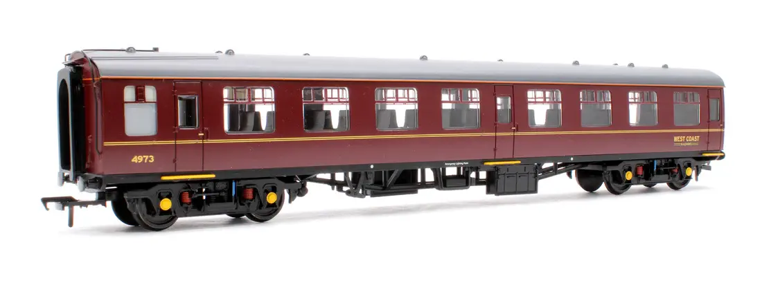 Bachmann 39-059 BR Mk1 TSO Tourist Second Open WCRC Maroon No.4973