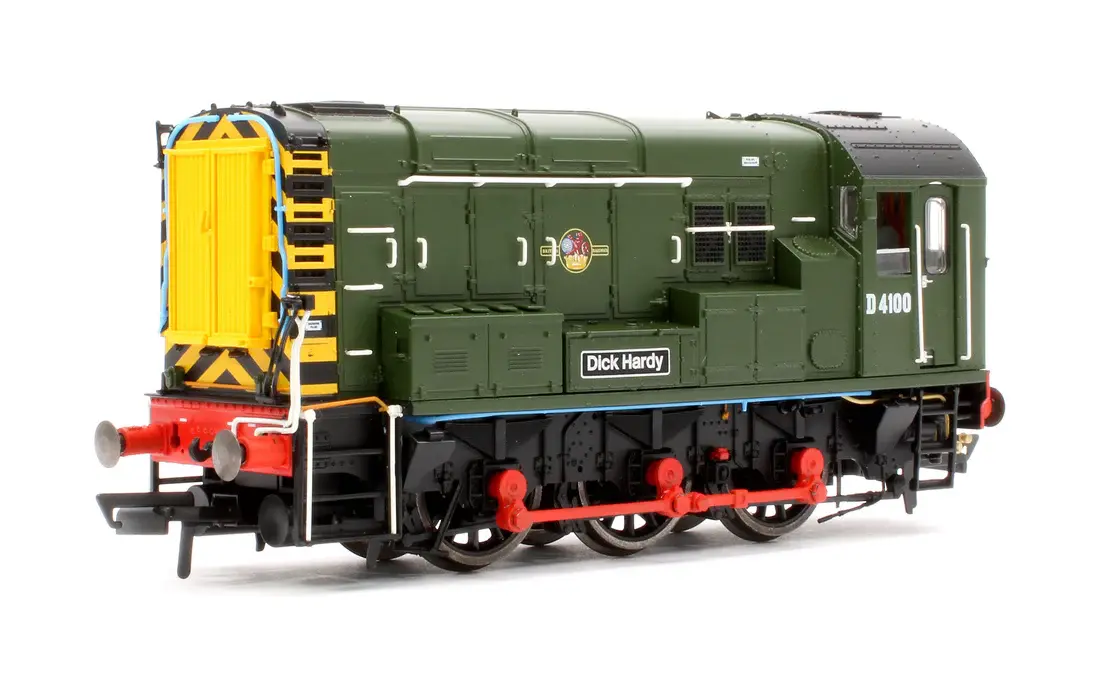 Hornby R30369 Class 09 BR 0-6-0 D4100 'Dick Hardy' Diesel Locomotive