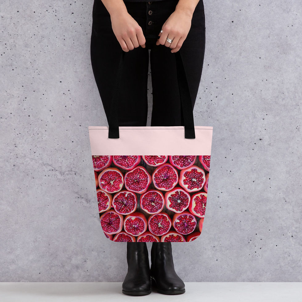 Thumbnail: TRBA Pomegranate Tote bag  