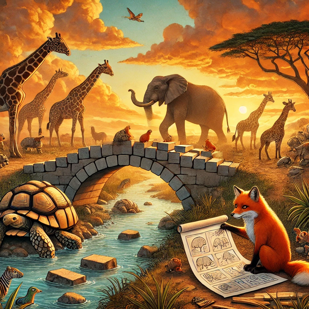 # 35 The Tale of Tiko the Tortoise and Maji the Fox