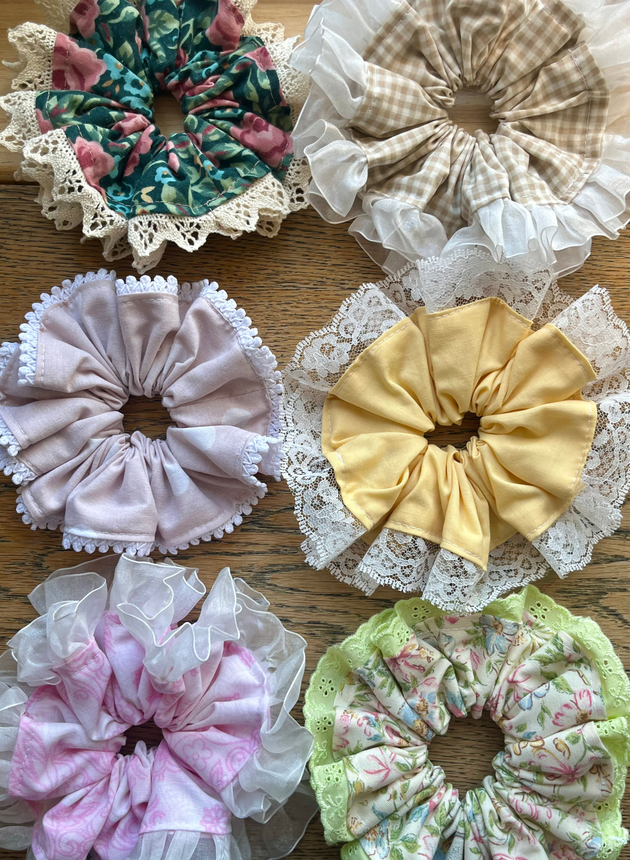 Frilled Scrunchies