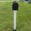 Thumbnail: Handy Post 1, 42-in x 8-in, White, Vinyl Mailbox Post Sleeve