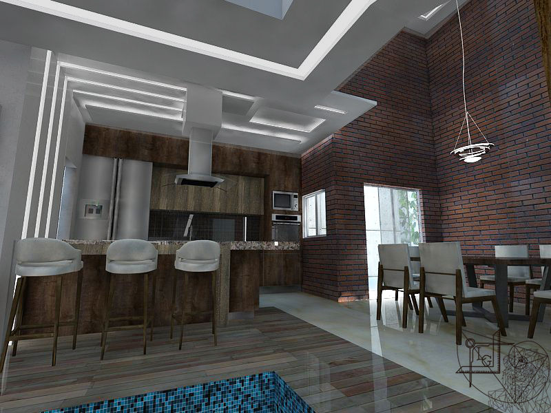 Diseño interior de casa habitación "la colina"