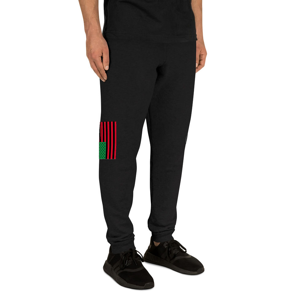 Thumbnail: Nwa Ankh Unisex Joggers (RBG Edisyon)