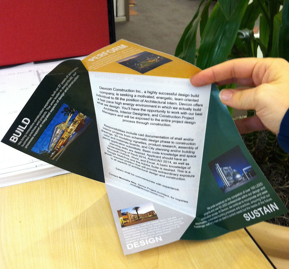 Pamphlet Picture of the Inside