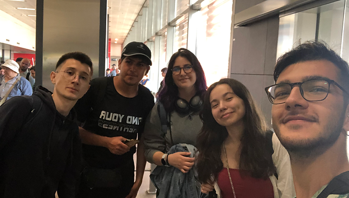 Participants of our Art Road Project in Italy