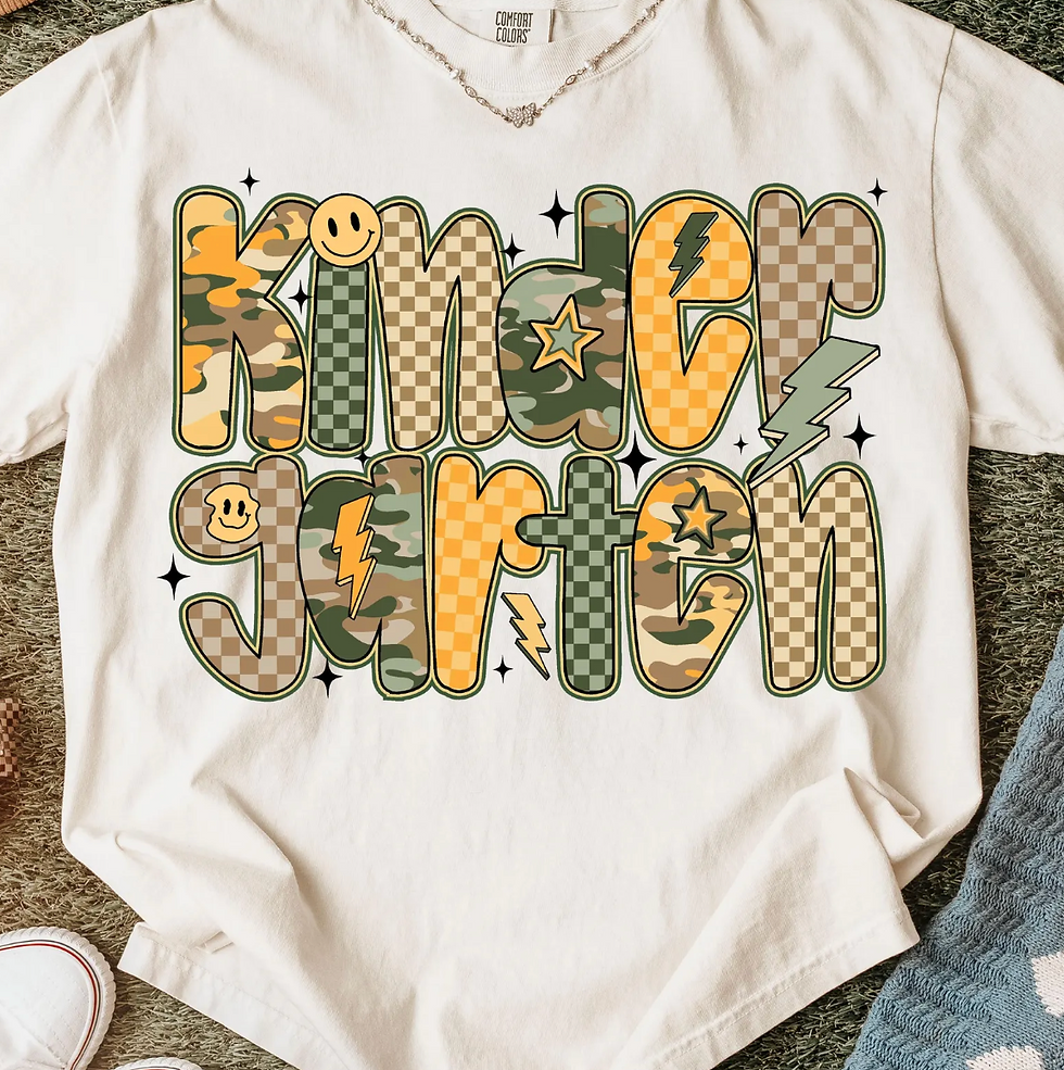 Camo Boy Back to school shirt