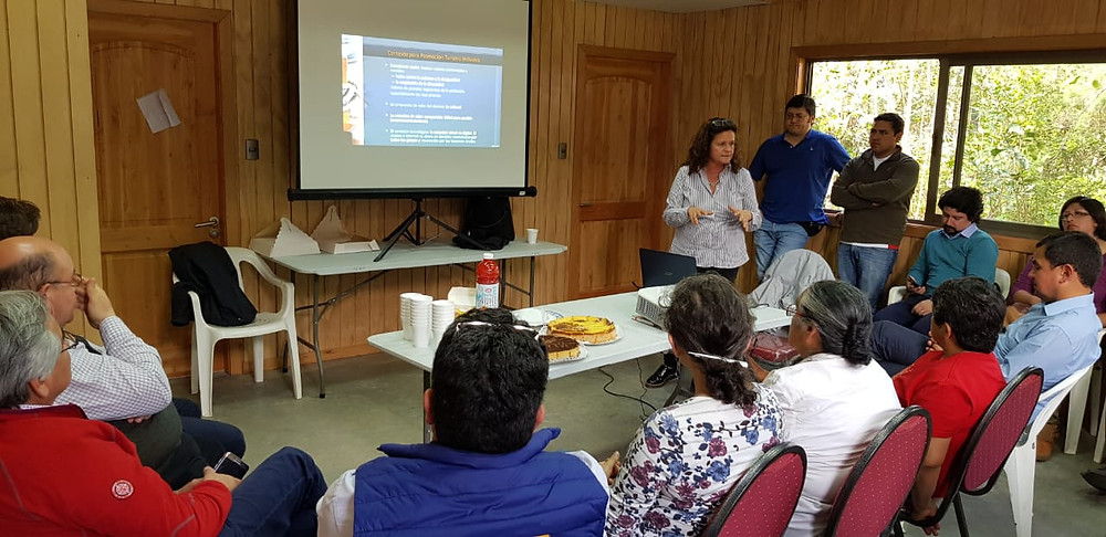 La Dra. Adriana Otero participo como Conferencista Invitada en el Taller "Propeusta de Planificación y gestión para areas silvestres protegidas de la cuenca del Lago Rango, región de los Ríos-Chile", dictando al conferencia: "Destinos Turísticos inclusivos. Criterios de Desarrollo."
