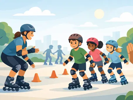 Small Group Skating Classes Build Confidence