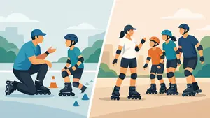 Private Versus Group Skate Coaching Choices