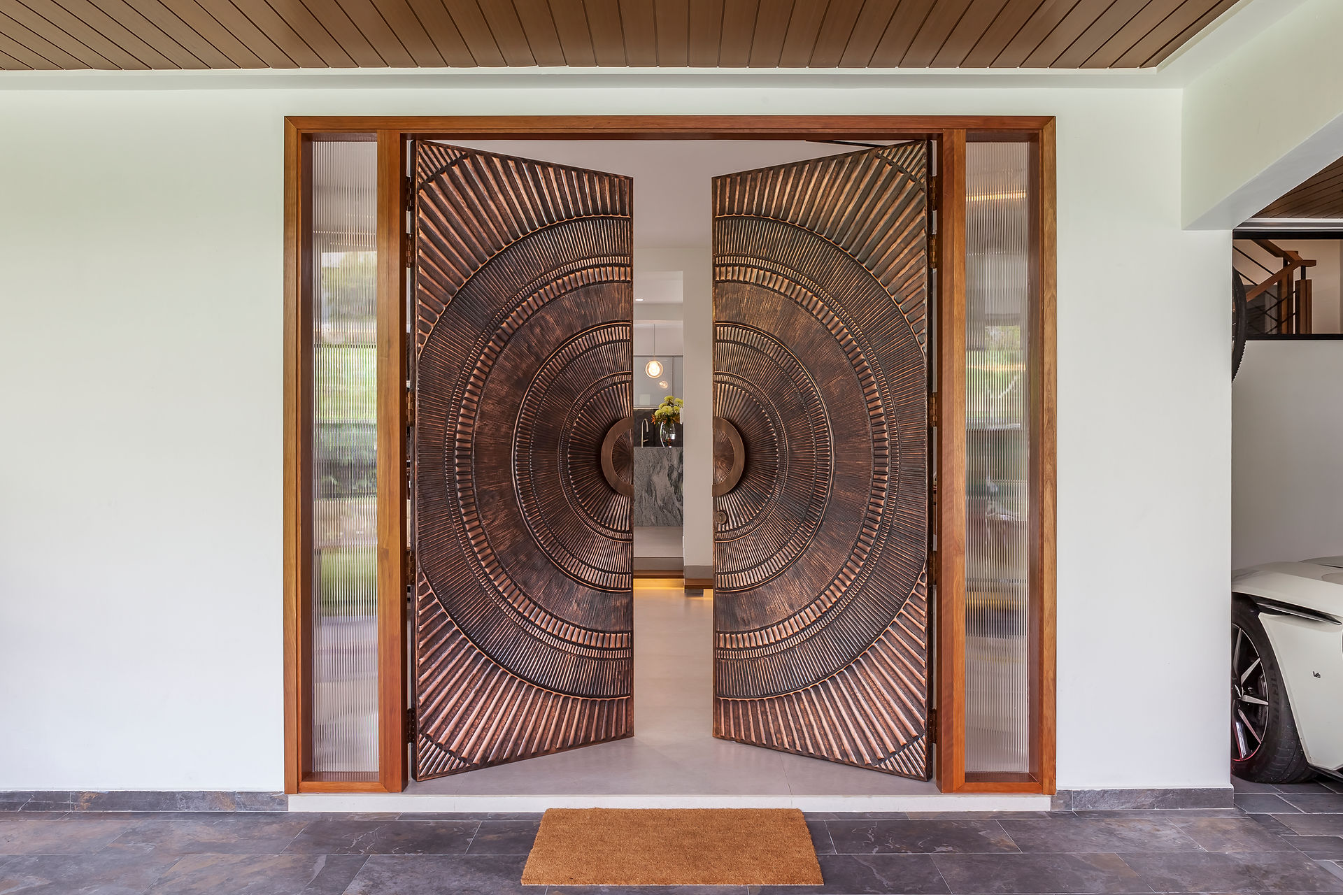 Luxury Metal Front Doors