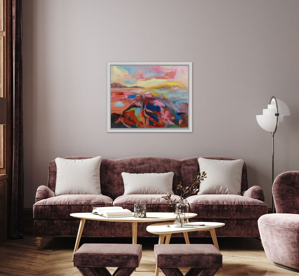 Thumbnail: Sky Reflected On Land SOLD