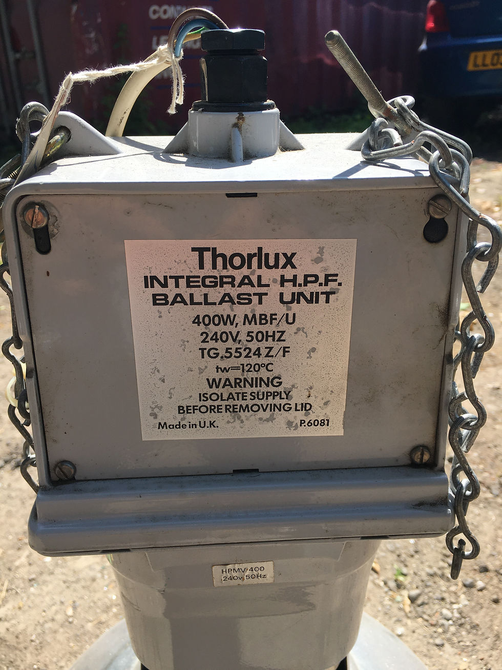 Thumbnail: Large Thorlux Industrial Aluminium Lamp