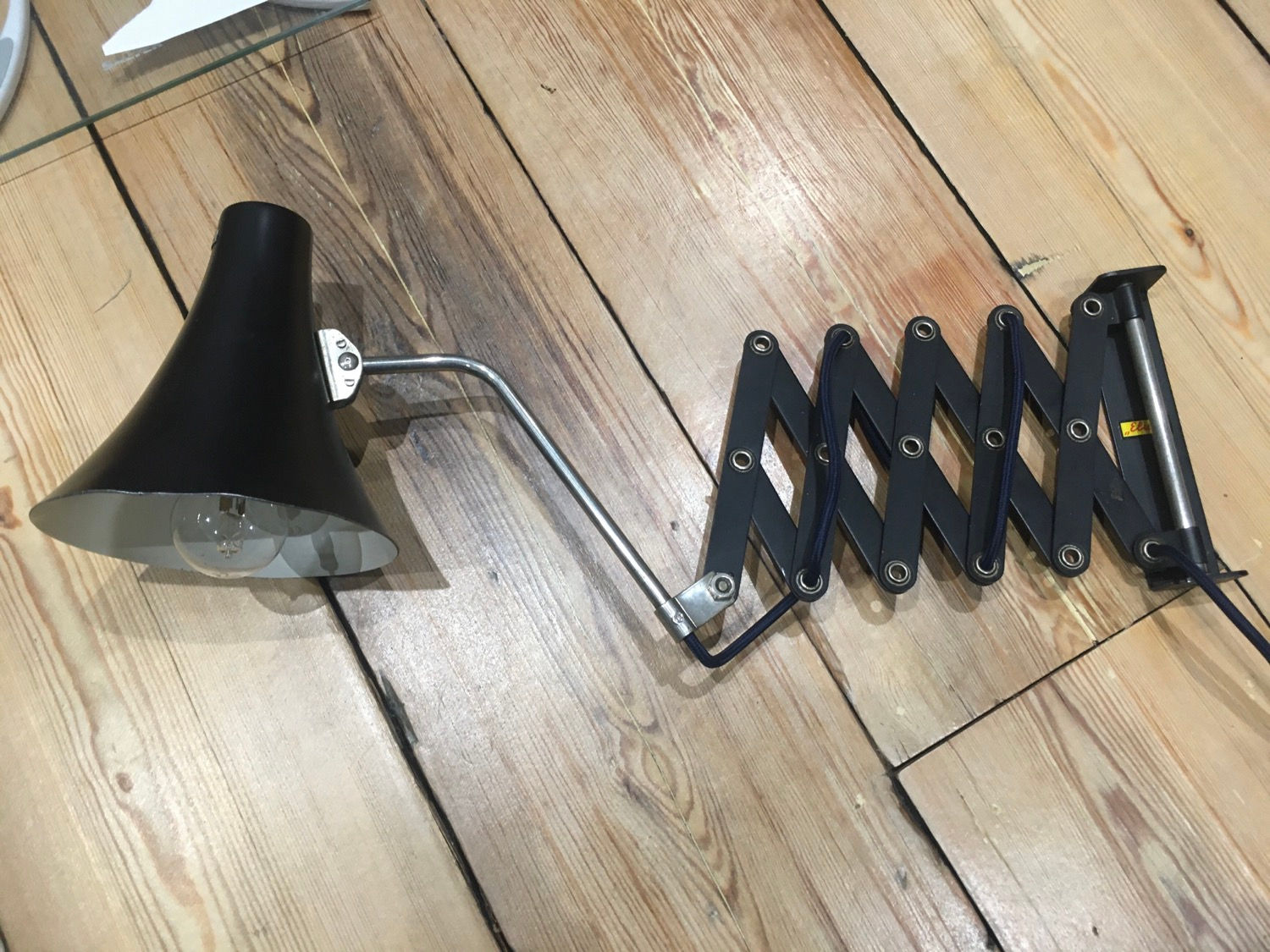 ELUX 1960's German Scissor Lamp
