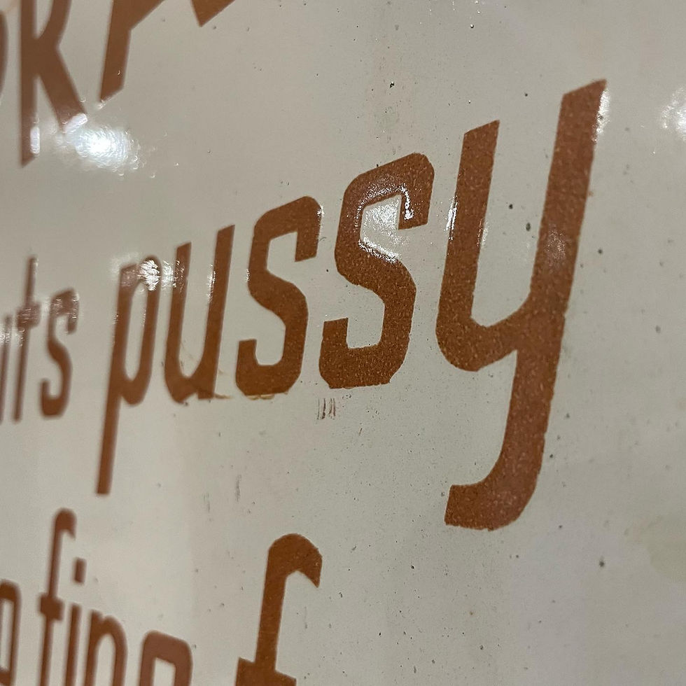 Thumbnail: Spratts Cat Food Enamel Sign