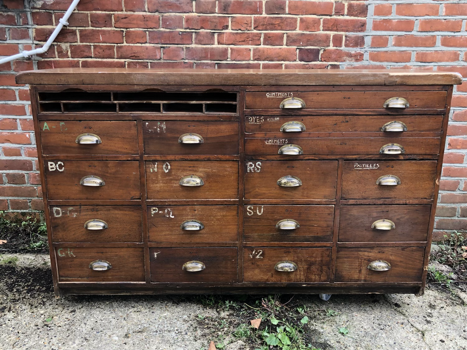 Bank of Chemists Apothecary Drawers