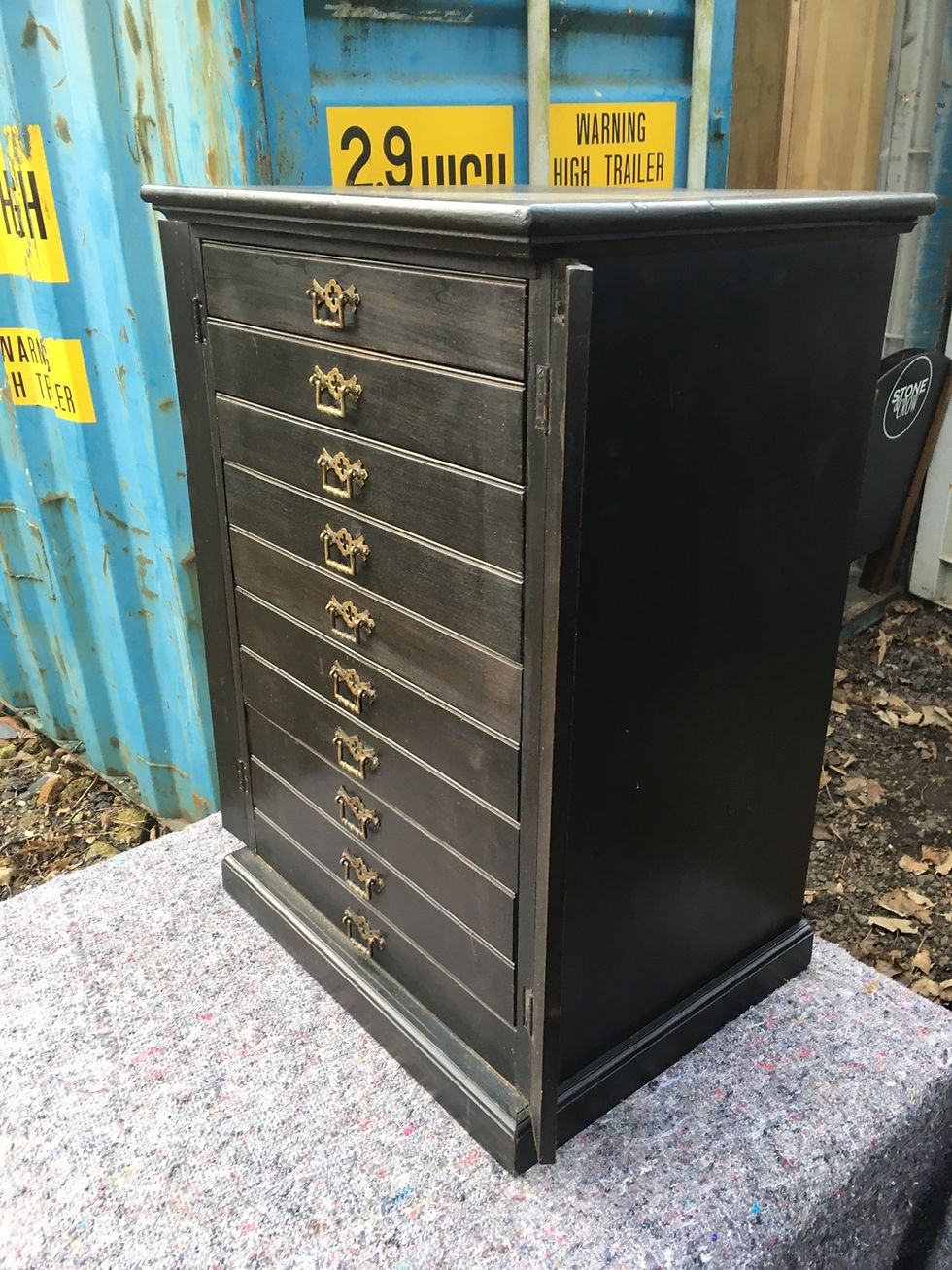 Thumbnail: Butterfly Collectors Drawer Cabinet
