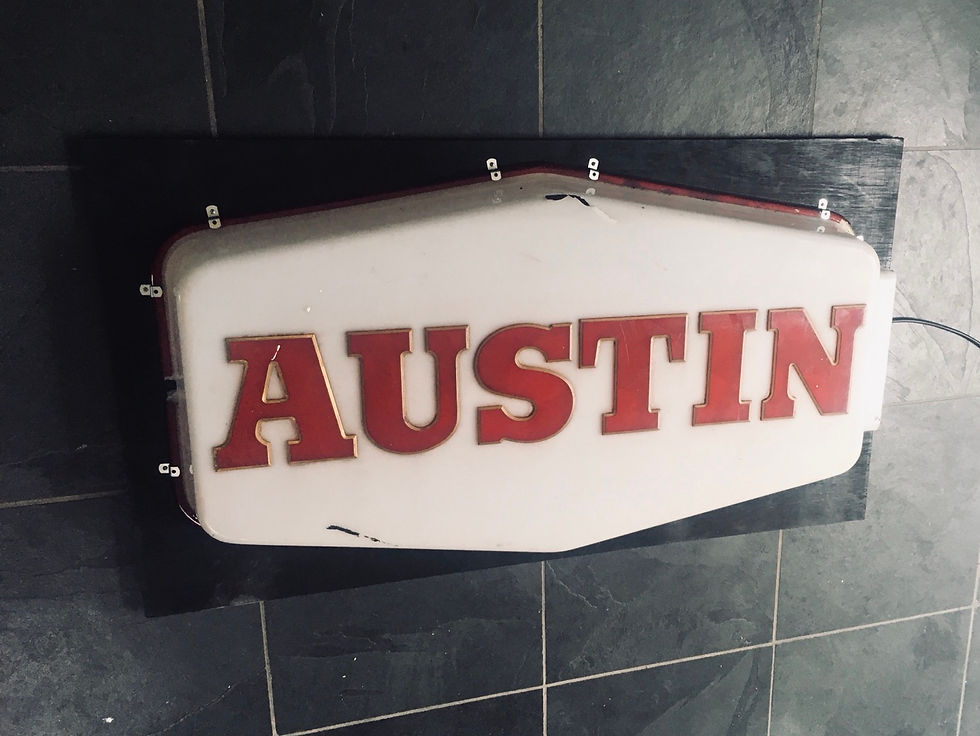 Thumbnail: Austin Garage Illuminated Forecourt Sign